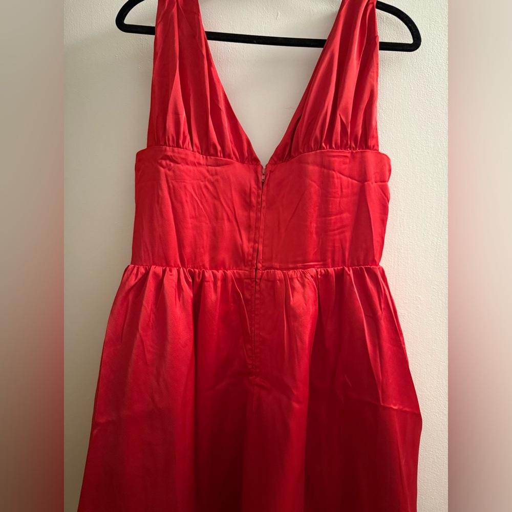 Vibrant Red Dress - image 5